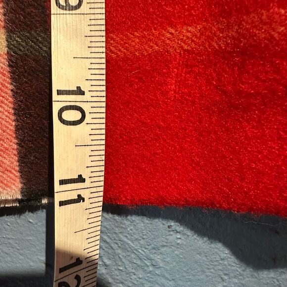 Cashmink by V. Fraas Holiday Scarf Red Black White Plaid Warm Soft Winter Gifty - Picture 3 of 5